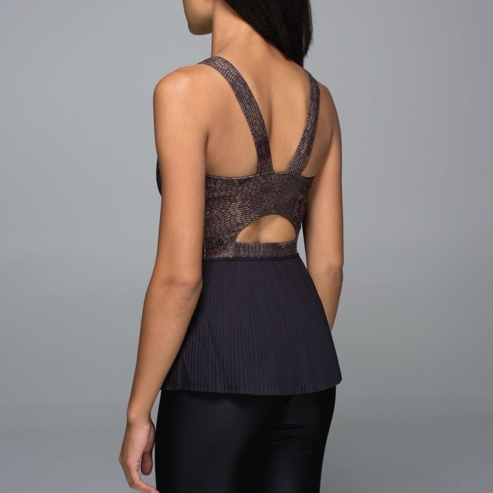 Lululemon Pleated Peplum Tank